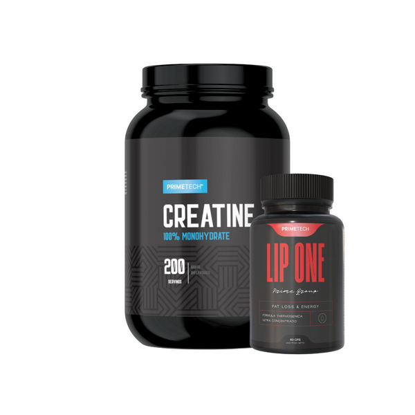 CREATINA MONOHIDRATO 1 KG "PRIMETECH" + VITAMINA PRIMETECH