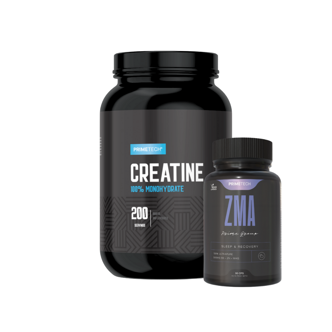 CREATINA MONOHIDRATO 1 KG "PRIMETECH" + VITAMINA PRIMETECH