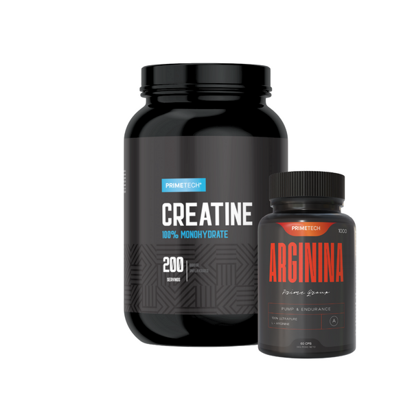 CREATINA MONOHIDRATO 1 KG "PRIMETECH" + VITAMINA PRIMETECH