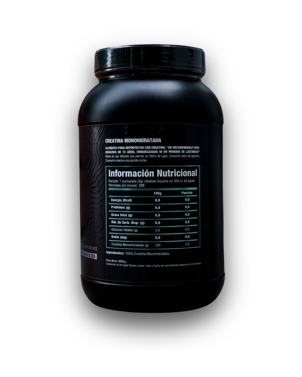 PRE ENTRENO 450 GR PRIMETECH + CREATINA MONOHIDRATO 1000 GR "PRIMETECH" 200 SERVICIOS