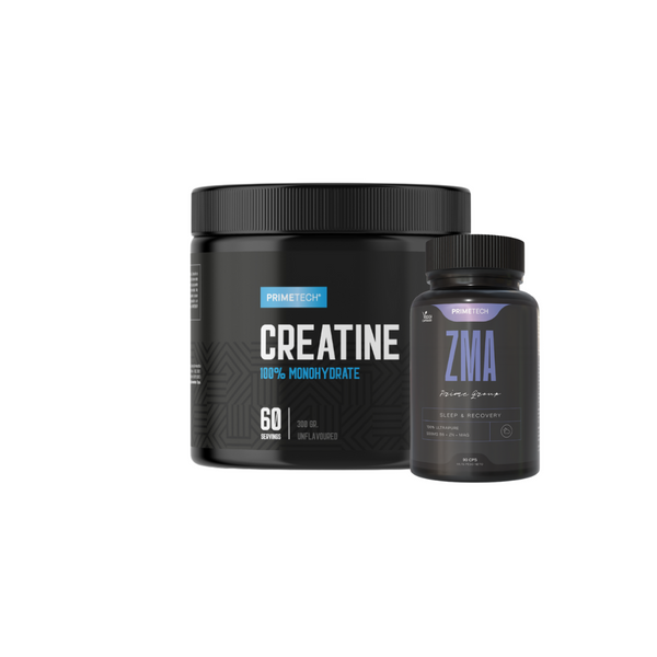 CREATINA MONOHIDRATO 300 GR "PRIMETECH" + ZMA 90 CAPS "PRIMETECH"