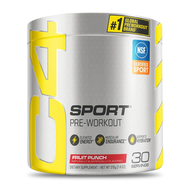 C4 SPORT PRE ENTRENO  30 SERV