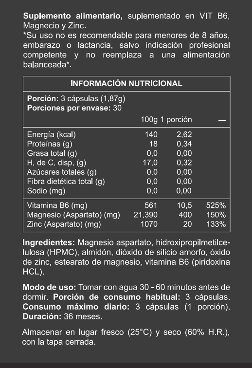 ZMA 90 CAPS "PRIMETECH"