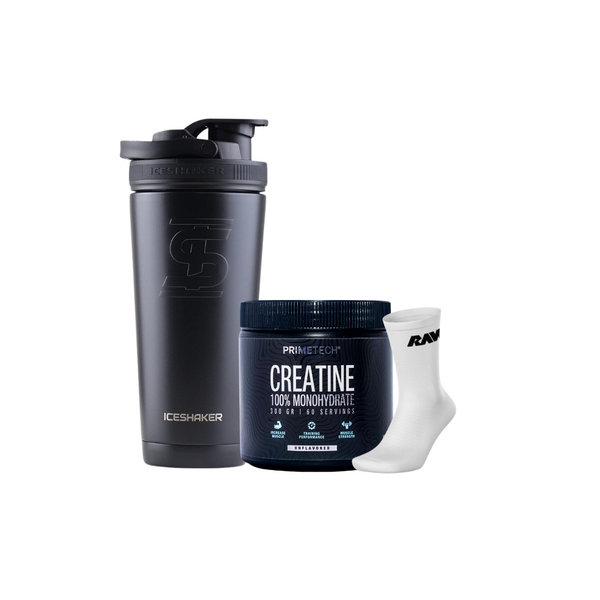 ICE SHAKER 768 ML + CREATINA MONOHIDRATO 300 GR + 1  REGALO