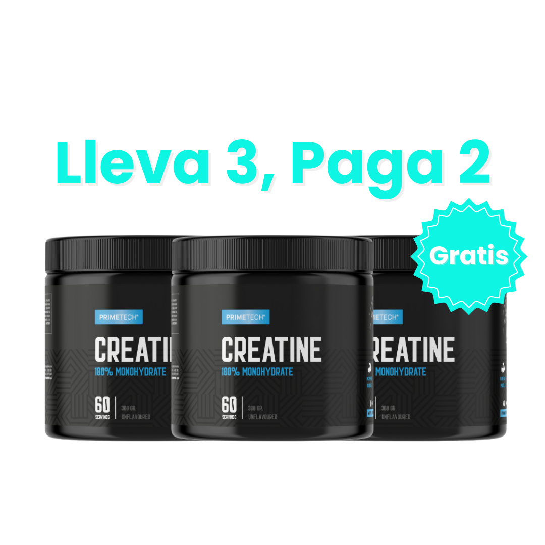 Lleva 3 Paga 2 - CREATINA MONOHIDRATO 300 GR "PRIMETECH”
