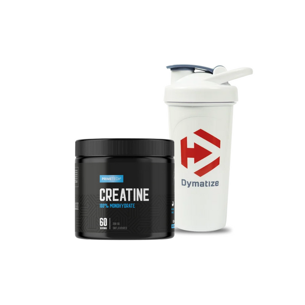CREATINA MONOHIDRATO 300 GR "PRIMETECH" + SHAKER