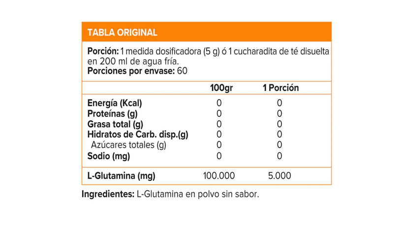 GLUTAMINA DRIVE 300 GR "NUTREX"