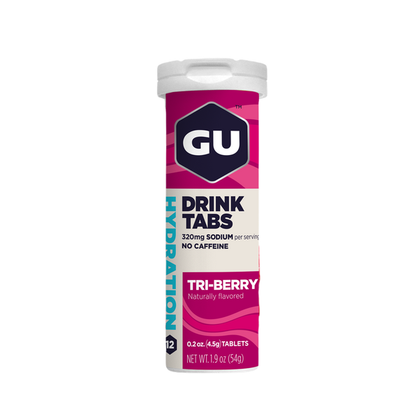 HYDRATION DRINK 12 TABS "GU"