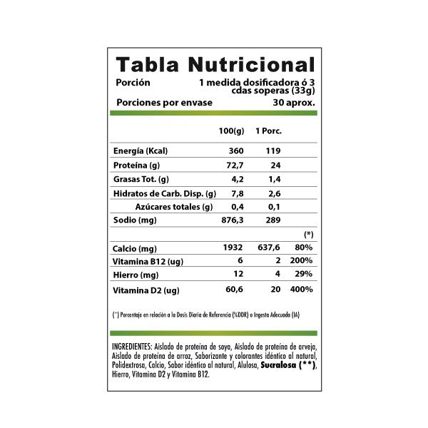 VEGAN SHAKE 2 LB "W1"