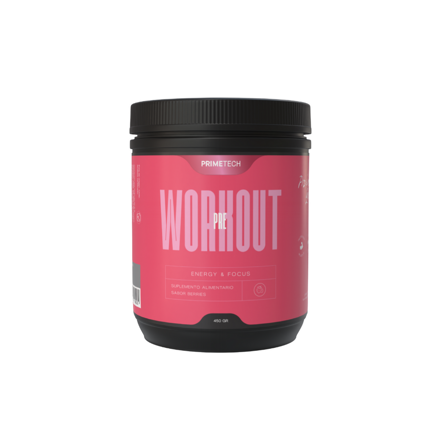 PRE ENTRENO 450 GR "PRIMETECH"