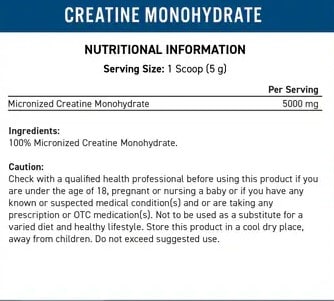 CREATINA MONIHIDRATO 250GR 50SERV APPLIED NUTRITION