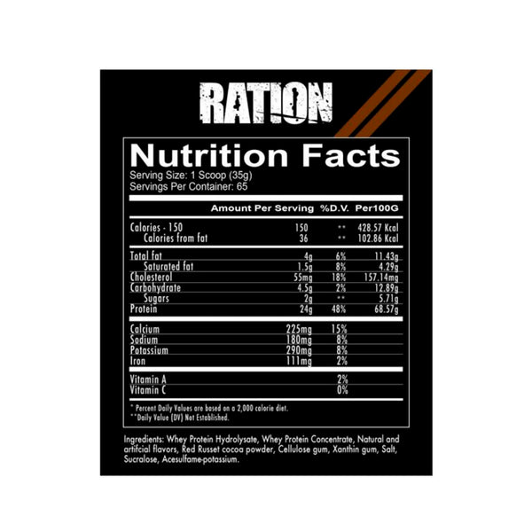 PROTEÍNA RATION WHEY 4,84 LB