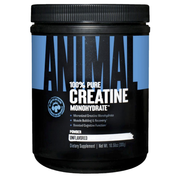 CREATINA MONOHIDRATO MICRONIZADA 300 GR "ANIMAL"