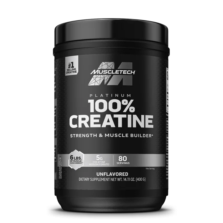 PLATINUM 100% CREATINA 400 GR  "MUSCLETECH"