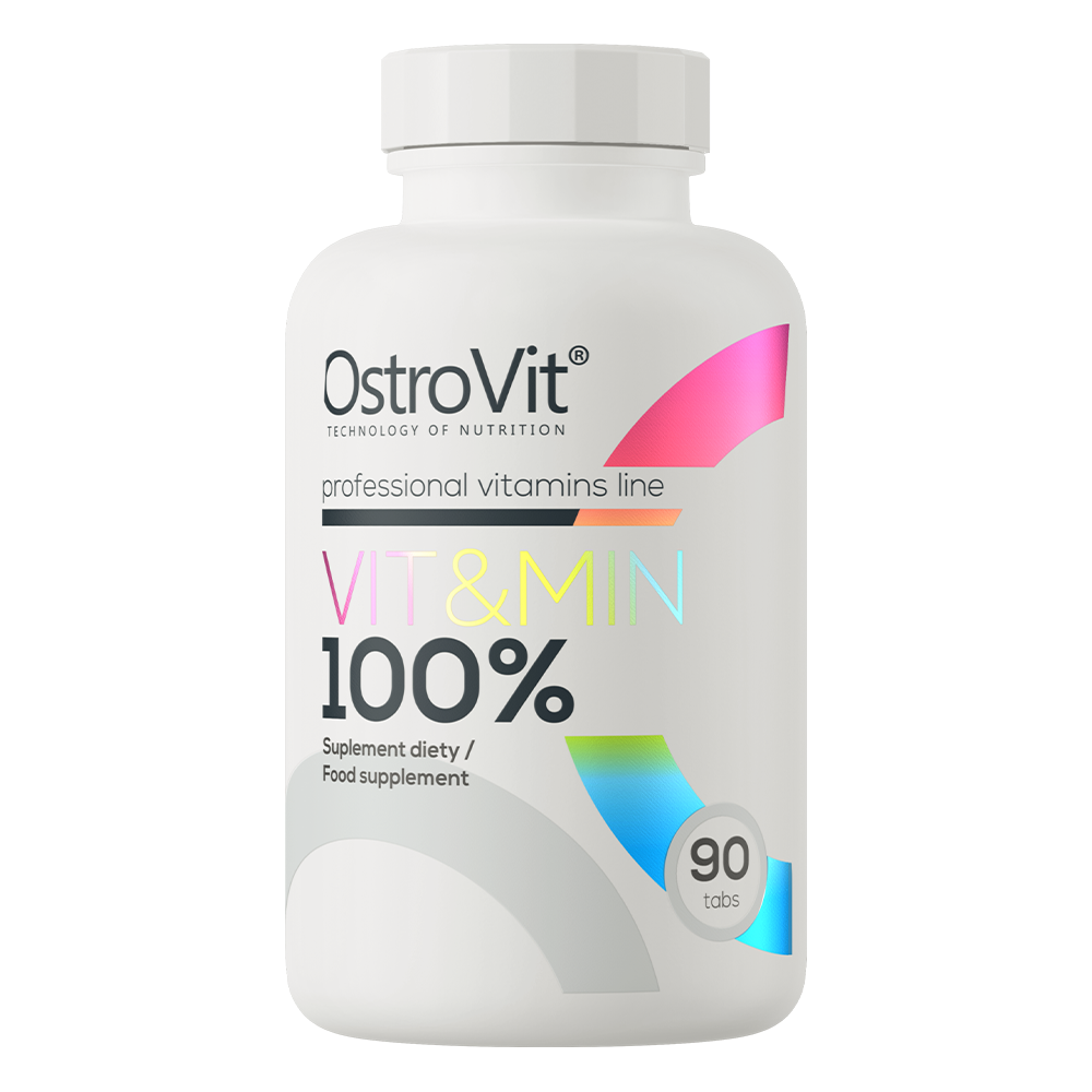 MULTIVITAMINICO VIT&MIN 100% 90 CAPS OSTROVIT