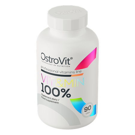 MULTIVITAMINICO VIT&MIN 100% 90 CAPS OSTROVIT