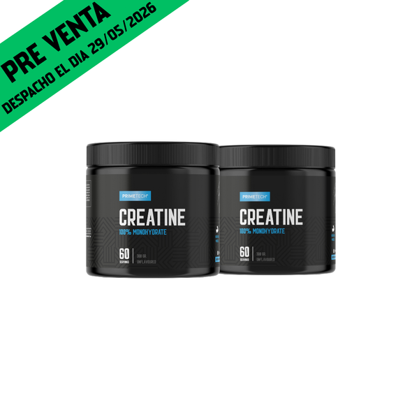PRE VENTAN | 2 CREATINAS MONOHIDRATO 300 GR "PRIMETECH" | DESPACHO EL DIA 29-05-2026