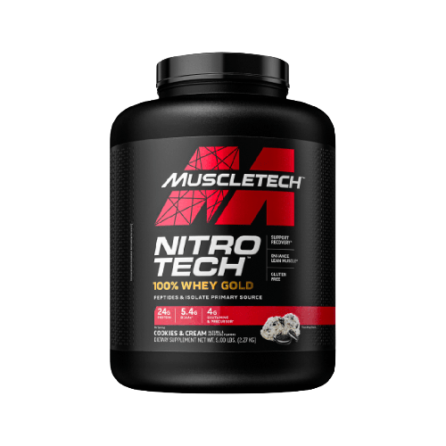 NITRO TECH WHEY GOLD 5LB "MUSCLE TECH"